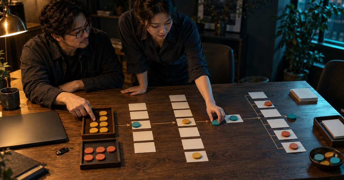 ClickUp automation checklist reviewed beside task cards, webhook controls, and a recovery queue